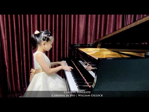 Colette Pangestu plays "Carnival in Rio" - by: William Gillock | ABRSM Piano 2011-12, Grade 4: C2
