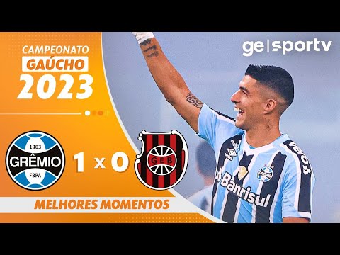 Gols e lances de Grêmio x Brasil de Pelotas