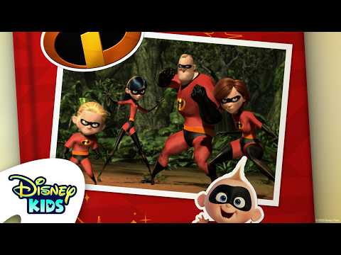 Meet The Incredibles 💪 | Pixar's The Incredibles | @disneykids