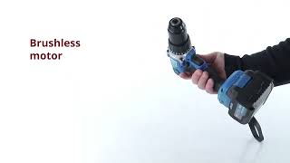 Cordless drill BULL SR 1802