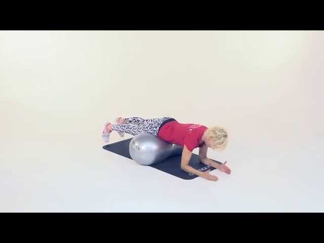 Video Teaser für Oval Exercise Ball - Alternate Arm/Leg Back Extension