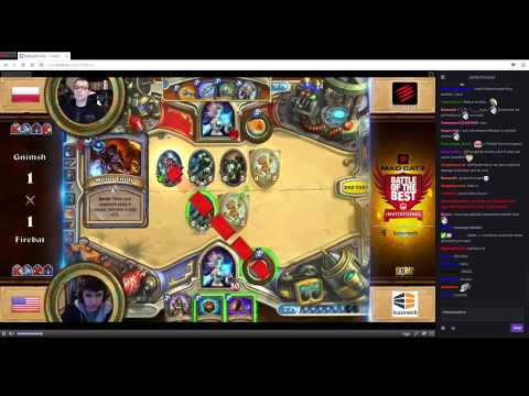 Battle of the best - Gnimsh (Mage) vs Firebat (Mage) - match 3 - Hearthstone February 2015