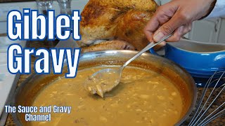 My Family's Favorite Giblet Gravy Recipe (Warning: Causes Loud Gobbling)🦃🍗How to Make Giblet Gravy