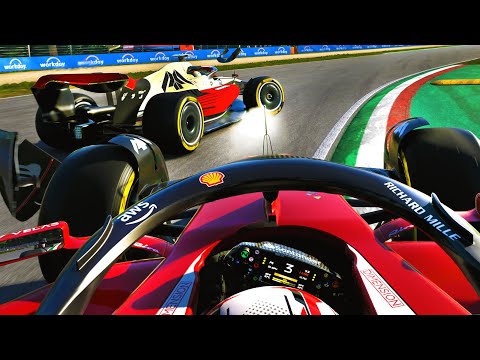 FOUR SAFETY CARS! CRASHING INTO MY OWN TEAM! CHAOS IN IMOLA! - F1 22 MY TEAM CAREER Part 96