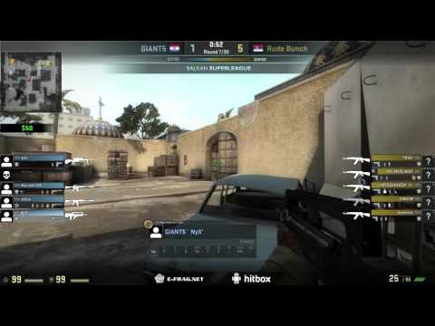 Balkan Superleague | RB vs Giant5 | (Map: Dust 2)