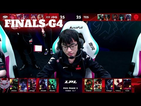 JDG vs TES - Game 4 | Grand Finals LPL Spring 2020 | JD Gaming vs Top Esports G4