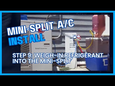 Add Refrigerant to Mini-Split Air Conditioner Step-by-Step