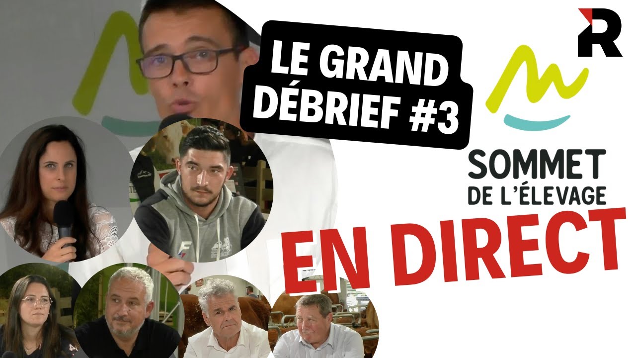 Le Sommet de l'élevage en direct  : le grand débrief #3