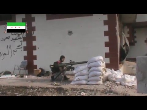 استهداف مقرات النظام بقذيفة اس بي جي 9 في تل الزعتر في ريف درعا من قبل المعتز بالله