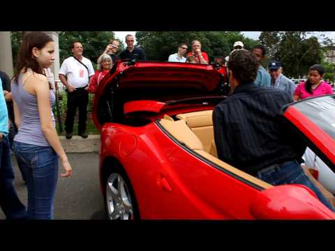 Ferrari California Rev in HD at Hartford Concorsa 09