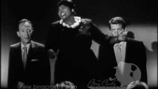 Bing Crosby, Dean Martin and Mahalia Jackson - 1958