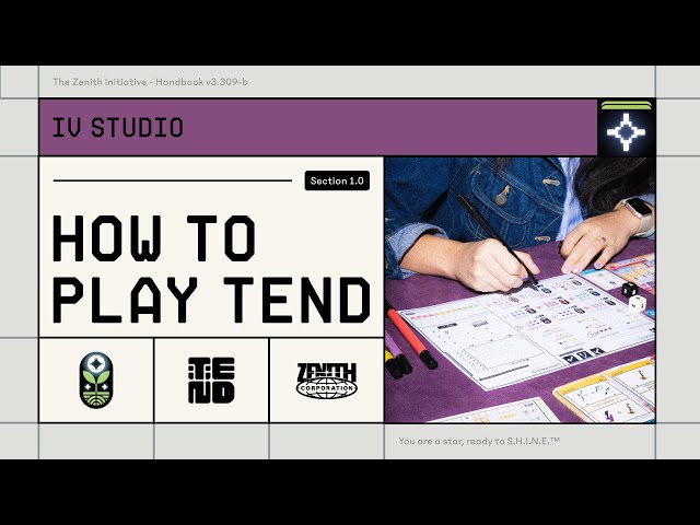 Tend Board Game video thumbnail