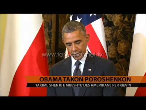 Obama takon Poroshenkon - Top Channel Albania - News - Lajme