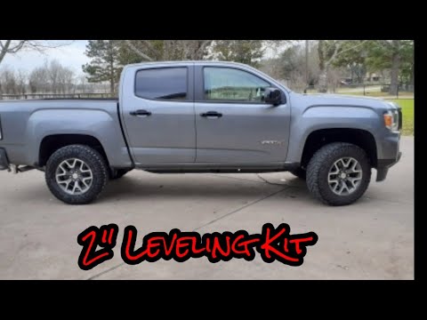 2" Leveing Kit 2021 GMC Canyon AT4