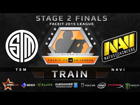 TSM vs NaVi - SEMIFINAL - Map 2 - Train (FACEIT Stage 2 Finals)