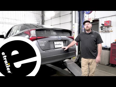 etrailer | Installation: Curt Trailer Hitch Receiver on a 2019 Toyota Prius