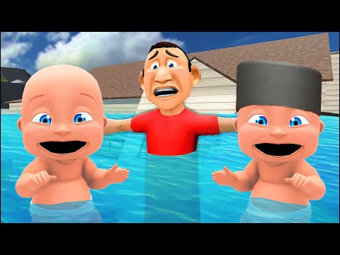 Babies FLOOD DADDY'S HOUSE 100 Times!