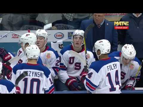 2017 WJC (QF) 02.01.2017  USA - Switzerland (rus)