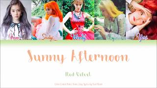 Red Velvet (레드벨벳) — Sunny Afternoon (Han|Rom|Eng Color Coded Lyrics by Red Heart)