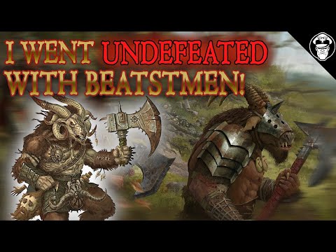 So I Went UNDEFEATED with Beastmen Brayherds at a Tournament! | After Action Report | Old World