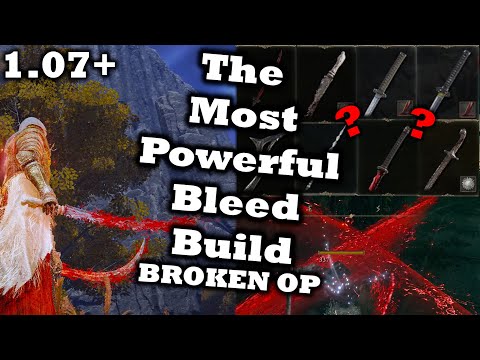 The ACTUAL Most Powerful Bleed Build In Elden Ring | The Strongest Build In Elden Ring