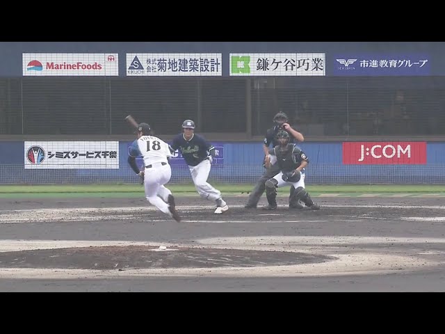 【ファーム】投げても捕っても文句なし‼ ファイターズ・吉田輝 抜群の反応でナイスキャッチ‼ 2020/10/15 F-S(ファーム)