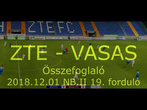 ZTE - VASAS NBII 19. forduló  Összefoglaló
