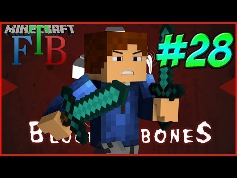 Minecraft Blood and Bones| FTB | Ep 28 - Trapped Chest!