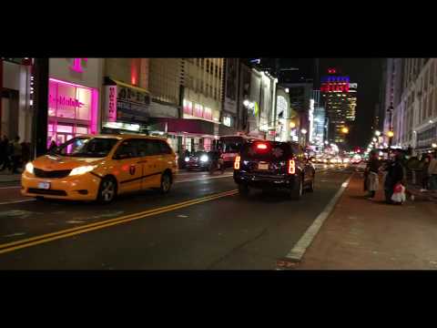 New Jersey Emergency Organ Transport Responding On West 34th Street In Midtown, Manhattan, New York.