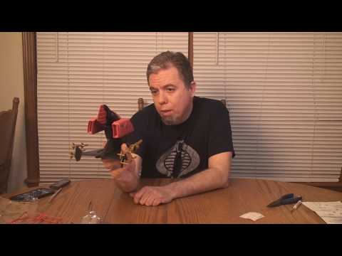 HCC788 - Anti Gravity Pod (A.G.P) vintage vehicle assembly! G.I. Joe - Destro's Iron Grenadiers!