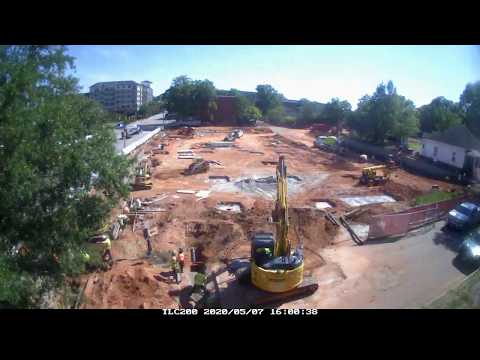 Monteith WakeMed MOB Cameron Village Time Lapse_6.13.20