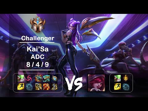 [4K] KR Challenger ADC Kai'Sa vs Xayah Ep.1558