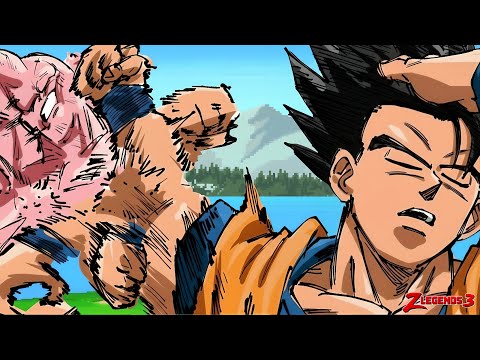 Mystic Gohan vs Majin Buu | Transformation (Z LEGENDS 3)