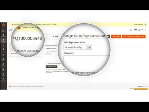 How to Assign Sales Rep in Quotation Fast with Magento 2 Sales Rep Extension | Landofcoder Tutorials