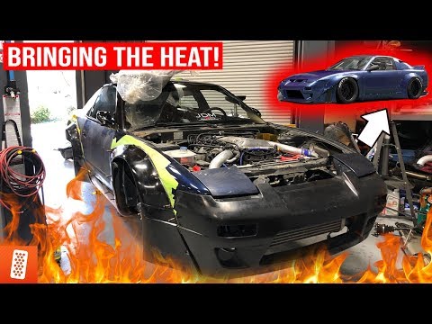 INSTALLING THE ROCKET BUNNY V2 KIT ON THE S13 240SX!!!
