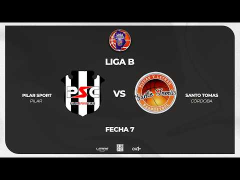 LIGA B - FECHA 7 - PILAR SC (Pilar) 83 - 75 SANTO TOMAS (Cba) 13-09-2026