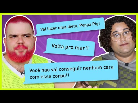 Fat gays reacting to fatphobia on Grindr (ft. Caio Revela) - Put it on the table