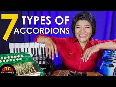 7 Most Common Types of Accordions | 🎵 Accordion Life Academy 🎵