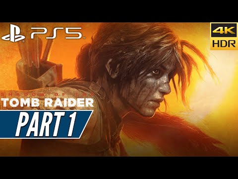 SHADOW OF THE TOMB RAIDER (PS5) Walkthrough Gameplay 4K HDR [PART 1] MEXICO - No Commentary