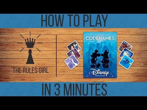 How to Play Disney Codenames in 3 Minutes - The Rules Girl