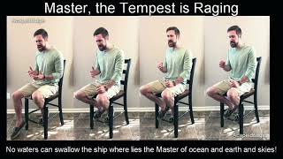 Master, the Tempest is Raging