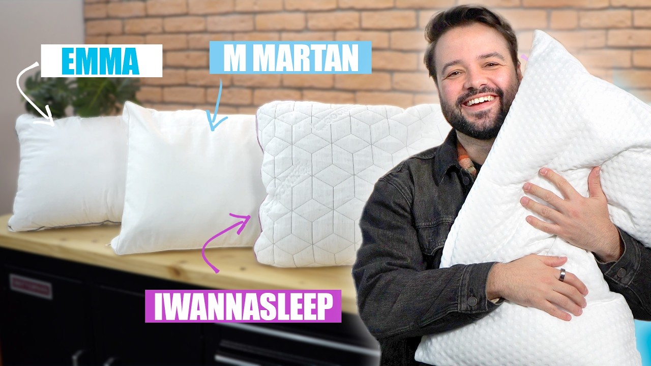 TRAVESSEIROS Emma vs. I wanna sleep vs. Mmartan // TESTEI e COMPAREI pra dizer QUAL É O MELHOR!