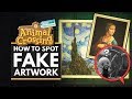 Animal Crossing New Horizons | How to Spot FAKE Paintings & Statues - Redd Art Guide
