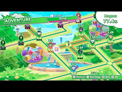 Puyo Puyo Tetris 2 - Adventure - 3-4B, 3-4C, 3-5, Unseen Invasion