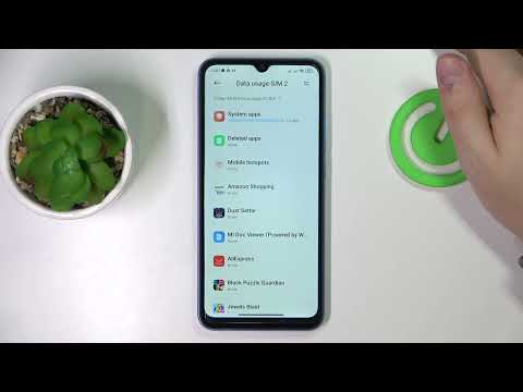 XIAOMI Redmi 10A - How To Check Data Usage