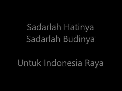 Ternyata Lagu Indonesia Raya terdiri dari 3 bait/Stanza Kita wajib tahu