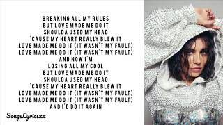Cheryl - Love Made Me Do It (Lyrics)