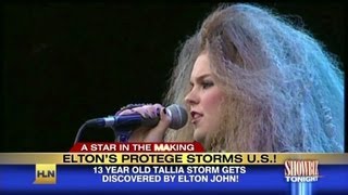 Tallia Storm&#39;s discovery by Elton John