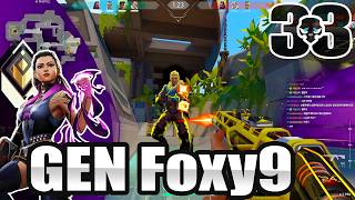 GEN Foxy9 Reyna Breeze RADIANT RANKED