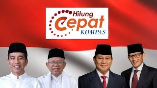 Link Live Streaming Quick Count Hasil Pilpres dan Pemilu 2019 Litbang Kompas